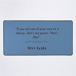 Rivi Ayala from Griselda Blanco quote Desk mat