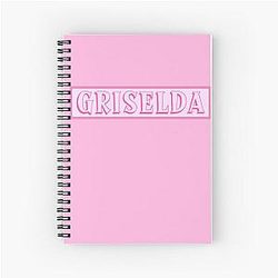 Griselda Girl Notebook Pink Spiral