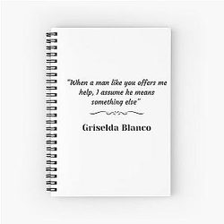 Griselda Blanco Spiral Notebook