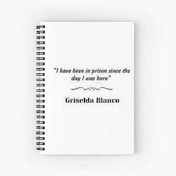 Griselda Blanco Spiral Notebook