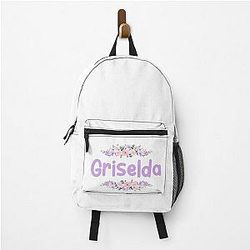 Purple Griselda Label Backpack