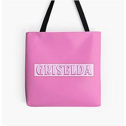 Griselda Pink Name Tote Bag