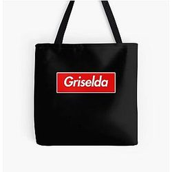 Griselda Name Label Gift for Female Named Griselda All Over Print Tote Bag