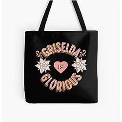 Griselda is Glorious First Names Birthday Gifts Alliteration Fans Over Print Tote Bag
