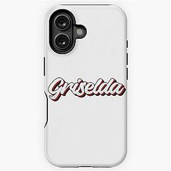Retro Griselda Name Label iPhone Tough Case