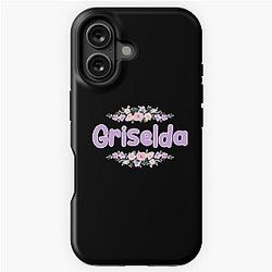 Purple iPhone Case Name Label
