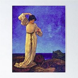 Maxfield Parrish Griselda Poster