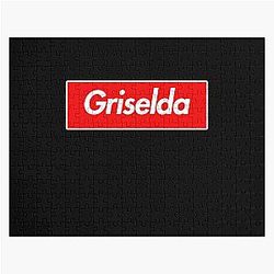 Griselda Name Label Gift For Female Named Griselda Jigsaw Puzzle