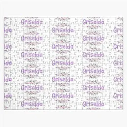Purple Griselda Name Jigsaw Puzzle