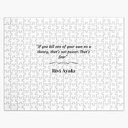 Rivi Ayala from Griselda Blanco quote Jigsaw Puzzle