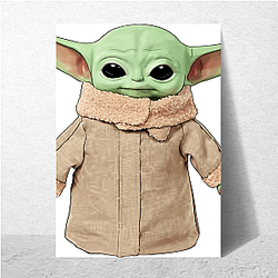 Grogu Mandalorian Foundling Son Grogu Posters