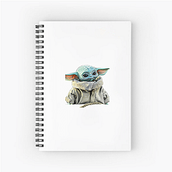 Grogu Frog Snack Hunter Grogu Notebook