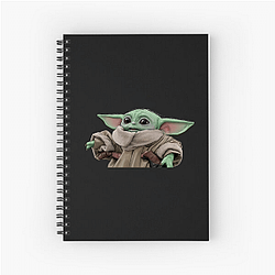 Grogu Floating Cradle Traveler Grogu Notebook