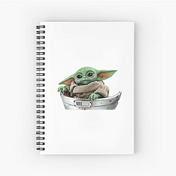 Grogu Strong With The Force Grogu Notebook