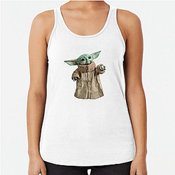 Grogu Tiny Jedi Master Grogu Tank Tops