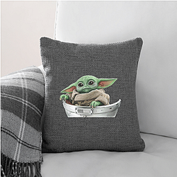 Grogu Strong With The Force Grogu Pillows Cover