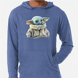 Grogu Frog Snack Hunter Grogu Hoodies