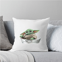 Grogu Strong With The Force Grogu Pillows Cover