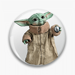 Grogu Tiny Jedi Master Grogu Pins