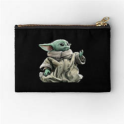 Grogu Cute But Powerful Grogu Zipper Pouches