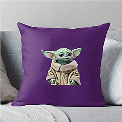 Grogu Silver Knob Obsession Grogu Pillows Cover