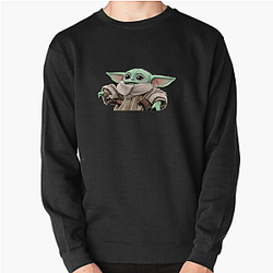 Grogu Floating Cradle Traveler Grogu Sweatshirts