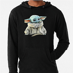 Grogu Frog Snack Hunter Grogu Hoodies