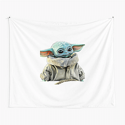 Grogu Frog Snack Hunter Grogu Tapestries