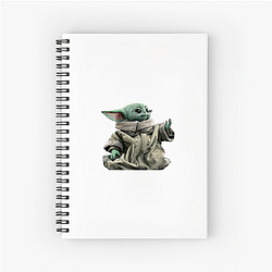 Grogu Cute But Powerful Grogu Notebook
