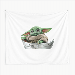 Grogu Strong With The Force Grogu Tapestries