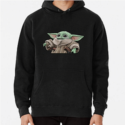 Grogu Floating Cradle Traveler Grogu Hoodies
