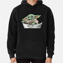 Grogu Strong With The Force Grogu Hoodies