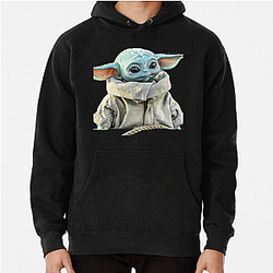 Grogu Frog Snack Hunter Grogu Hoodies