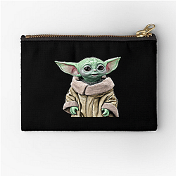 Grogu Silver Knob Obsession Grogu Zipper Pouches