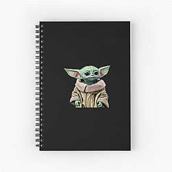 Grogu Silver Knob Obsession Grogu Notebook