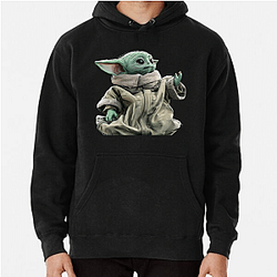Grogu Cute But Powerful Grogu Hoodies