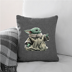 Grogu Cute But Powerful Grogu Pillows Cover