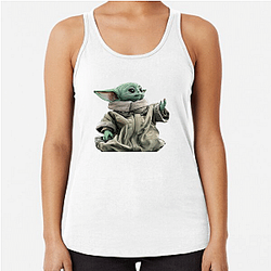 Grogu Cute But Powerful Grogu Tank Tops