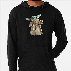 Grogu Tiny Jedi Master Grogu Hoodies