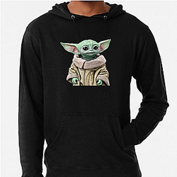 Grogu Silver Knob Obsession Grogu Hoodies