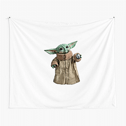 Grogu Tiny Jedi Master Grogu Tapestries