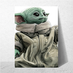 Grogu Cute But Powerful Grogu Posters