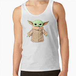 Grogu Mandalorian Foundling Son Grogu Tank Tops