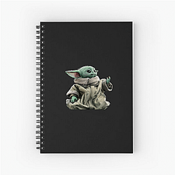 Grogu Cute But Powerful Grogu Notebook