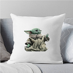Grogu Cute But Powerful Grogu Pillows Cover