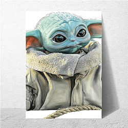 Grogu Frog Snack Hunter Grogu Posters