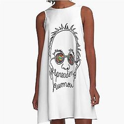 Spreading Rumors Grouplove A Line Dress