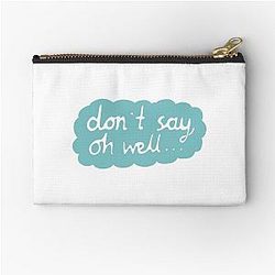 Don't Say Well Grouplove Zipper Pouch