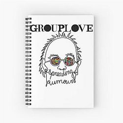 Grouplove Ecelna Spiral Notebook