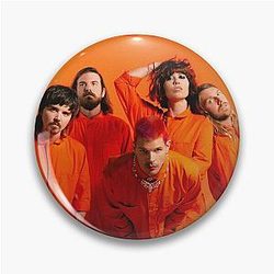 Grouplove Orange Pin